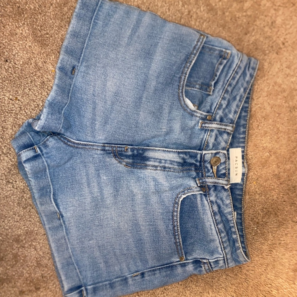 PacSun Light Blue Jean Shorts